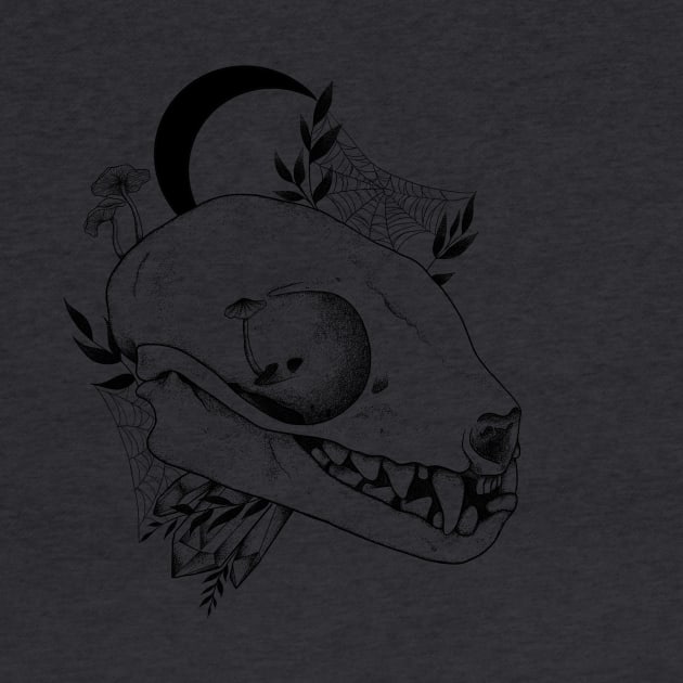 Bat Skull by AchillesHelios